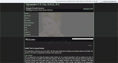 Desktop Screenshot of dralexanderlin.com